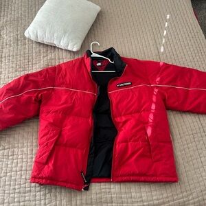 Tommy Hilfiger  Red Puffer Jacket